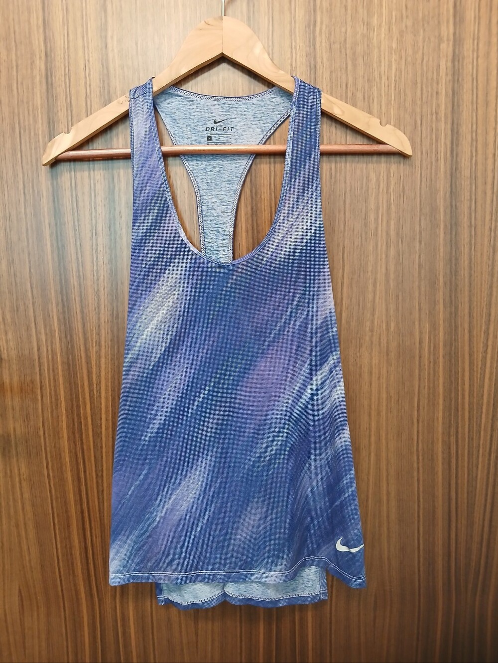 NIKE Sheer Racerback Tank Top SZ M